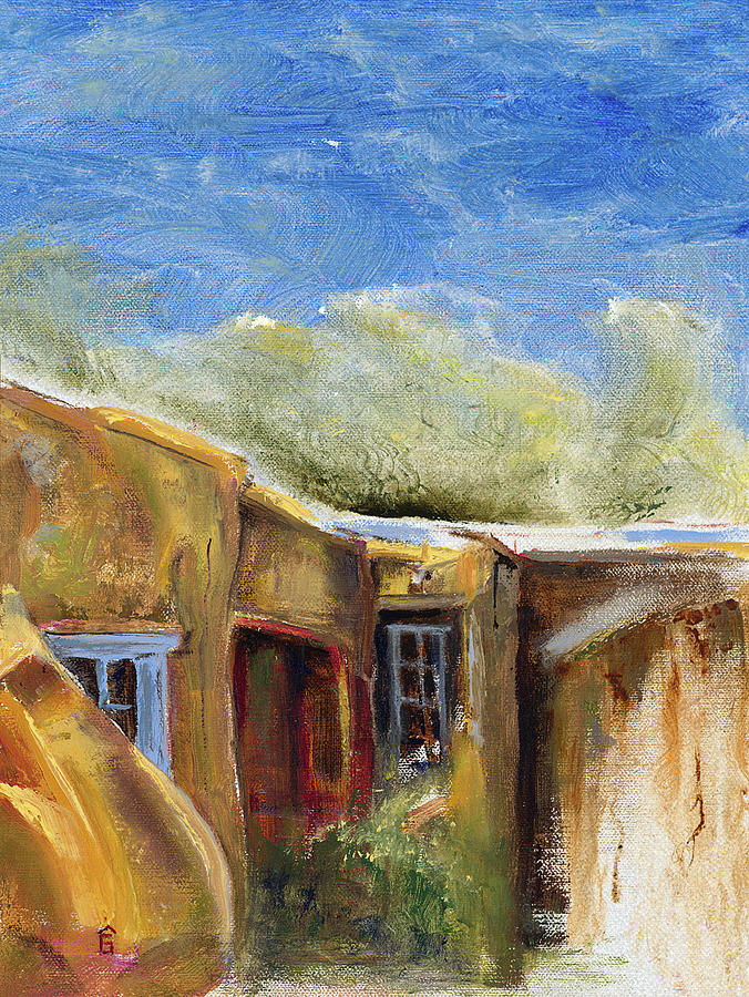 Blumenscheins Home Painting by Glory Ann Penington