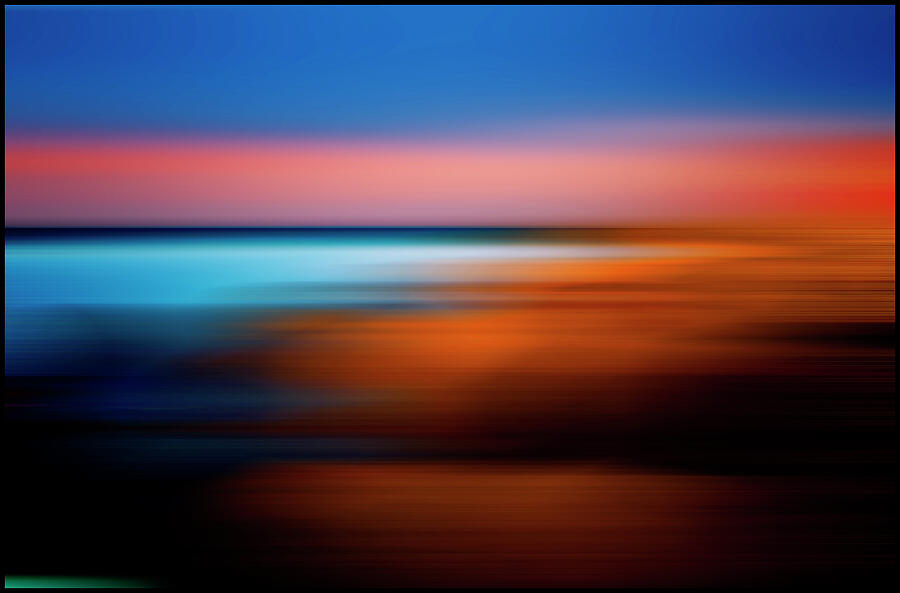 Blurred Sunset at Marrawah, Tasmania Photograph by Imi Koetz