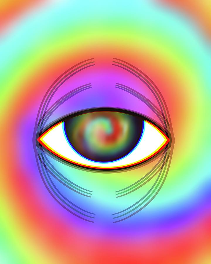trippy third eye art
