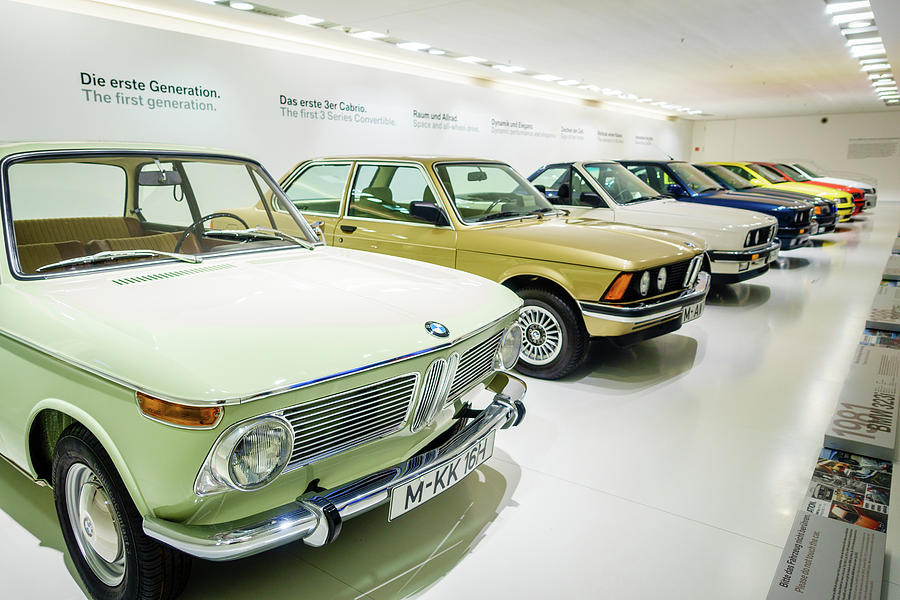BMW 3-series line-up Photograph by Alexey Stiop