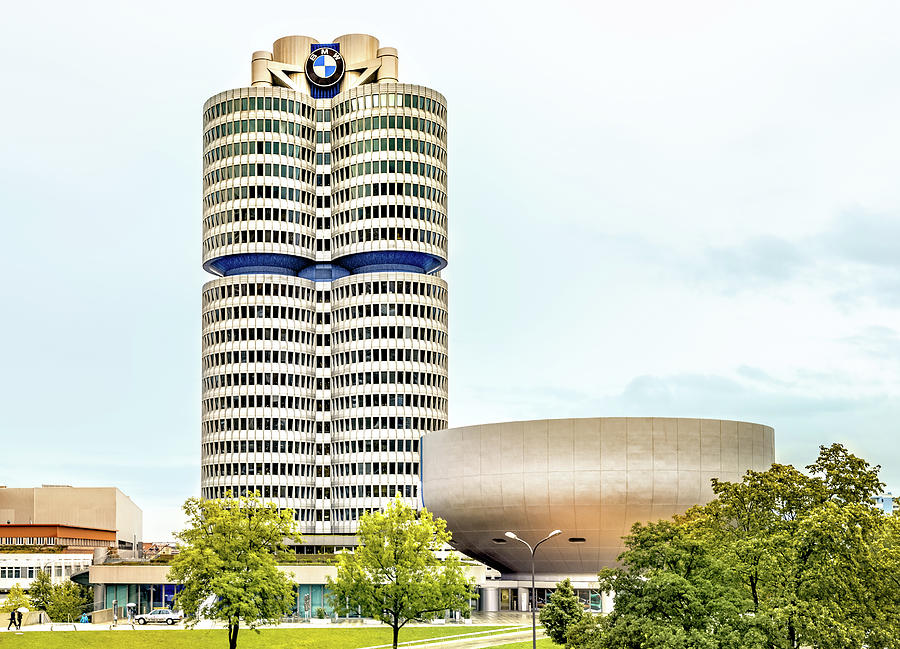 BMW Headquarters And Museum Photograph by Elvira Peretsman