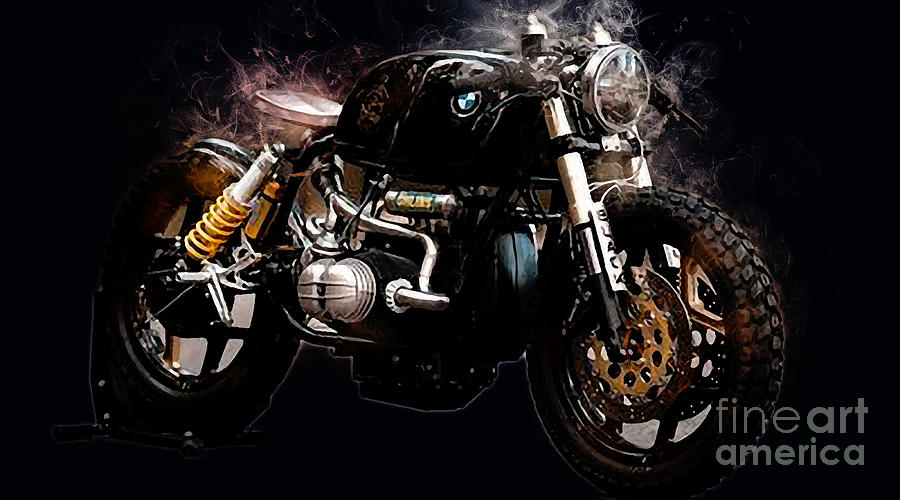 Bmw R100 Rt Superbikes Digital Art By Armand Hermann - Fine Art America