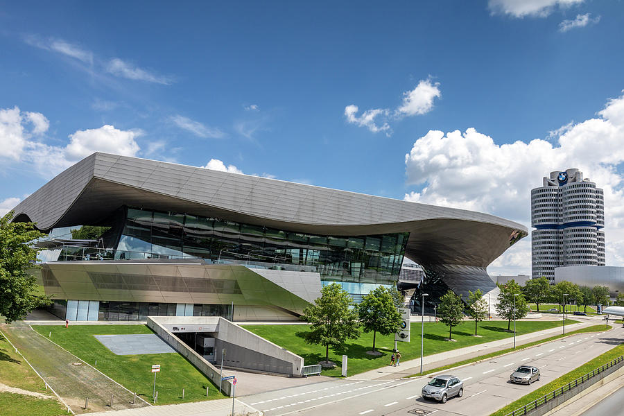 Bmw Welt Building Photograph By Jim Monk - Fine Art America