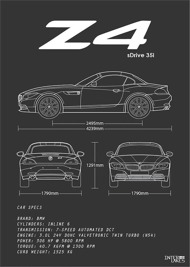 Bmw Z4 Sdrive E85 35i Roadster Z Series - Blueprint Interlakes Digital ...