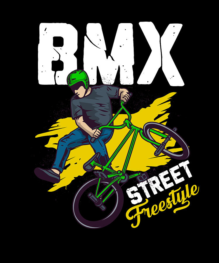 Bmx Bmx Bike Bmx Accessories Bmx Art by Steven Zimmer - Pixels