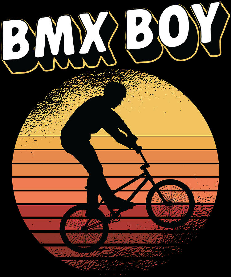 Bmx Bmx Boy Mixed Media By Roland Andres - Fine Art America