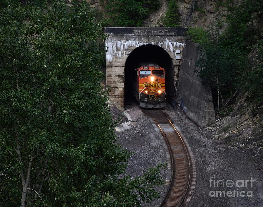 BNSF Locomotive Photograph by Steve Brown