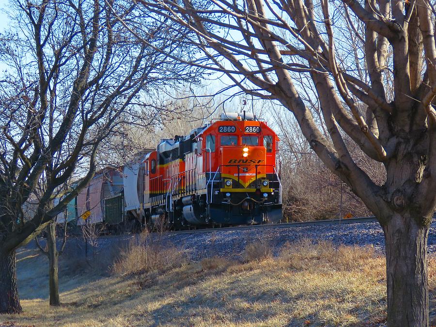 BNSF Railway Photograph by Keith Stokes