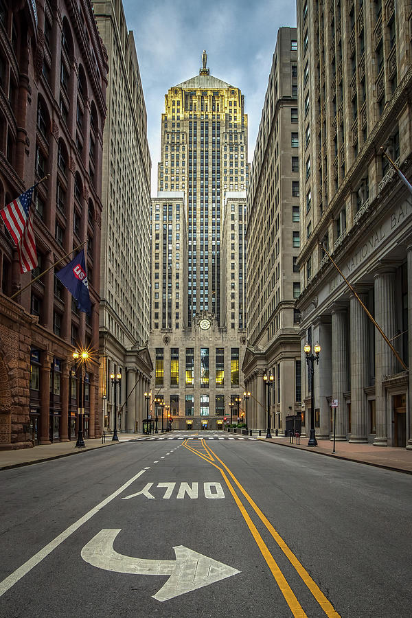 Chicago Photograph - Board of Trade by Mike Burgquist
