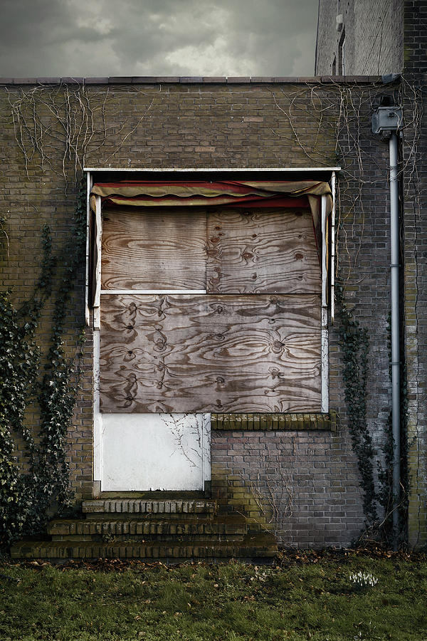 Boarded Window Photograph by Maria Meester