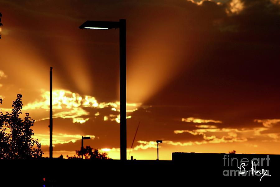 Boarder Sunset Photograph By Brandy Hix Fine Art America 5618