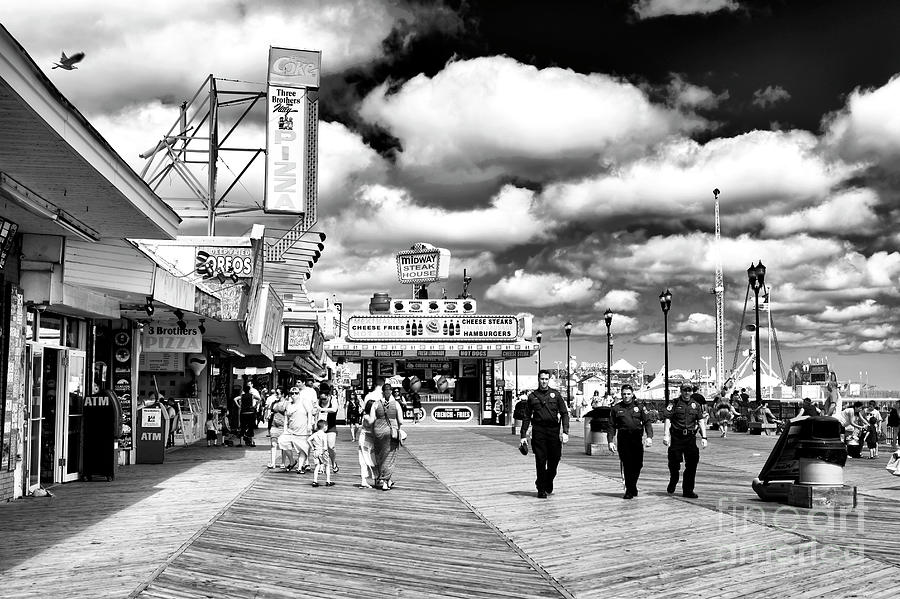Boardwalk Beat at Seaside Heights New Jersey Photograph by John Rizzuto