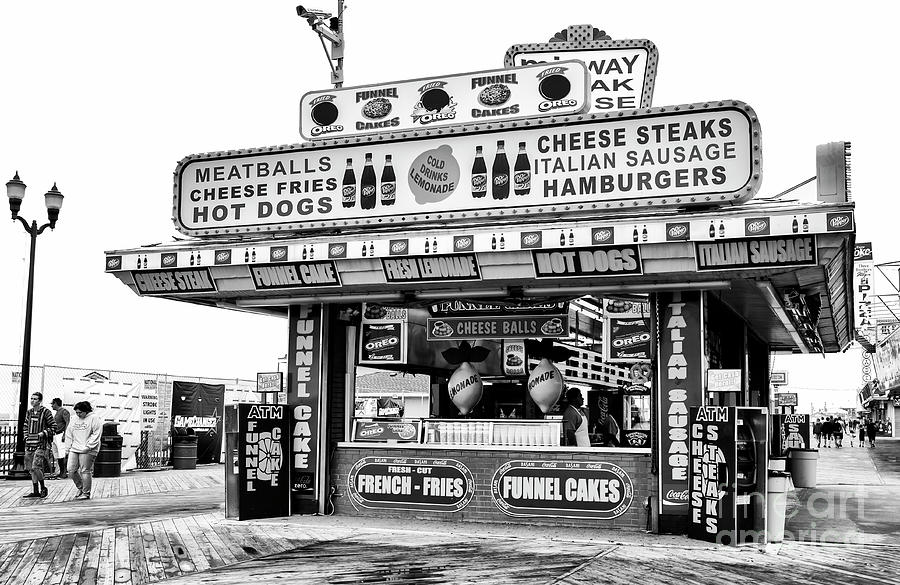 Boardwalk Comfort Food at Seaside Heights New Jersey Photograph by John Rizzuto