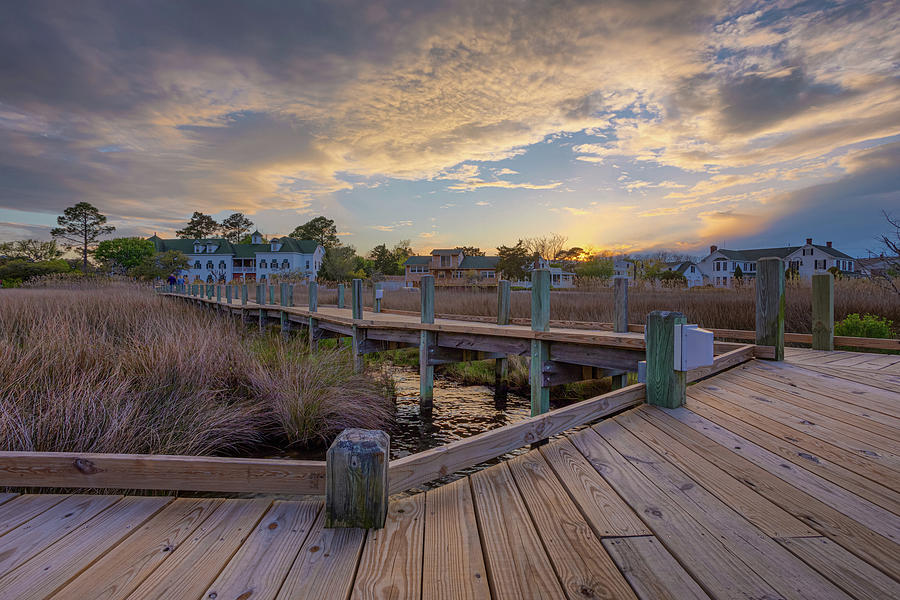 Boardwalk Through The Marshes II Photograph
