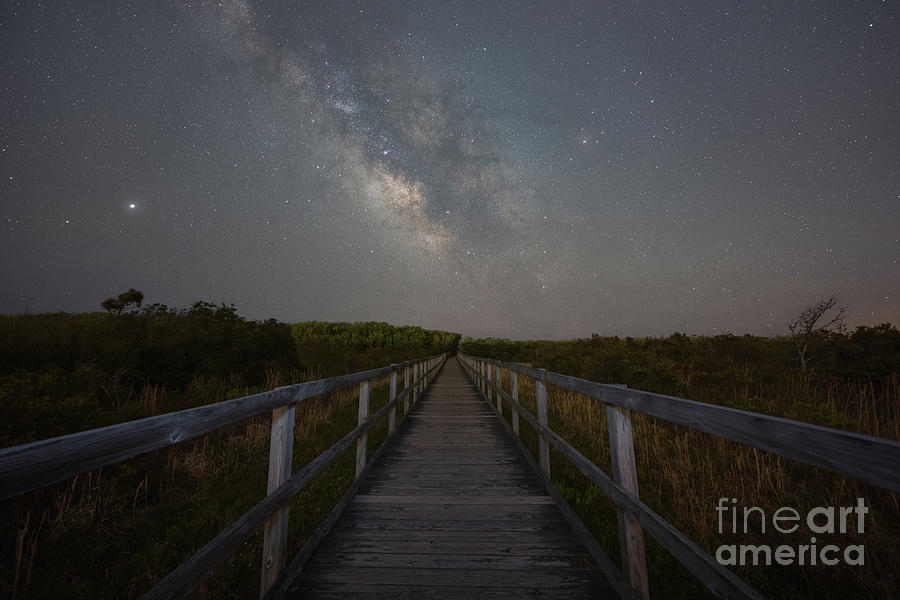 Boardwalk To The Stars Photograph by Michael Ver Sprill