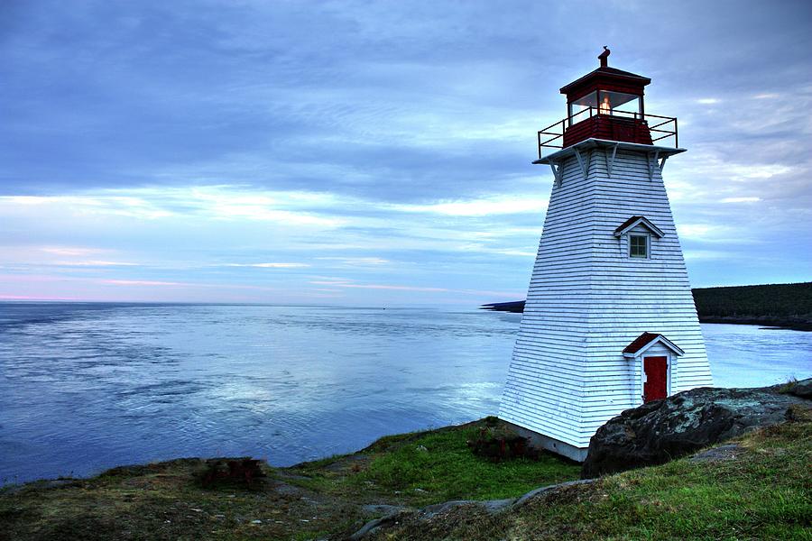 Boars Head Lighthouse Novas Scotia Photograph by David Matthews