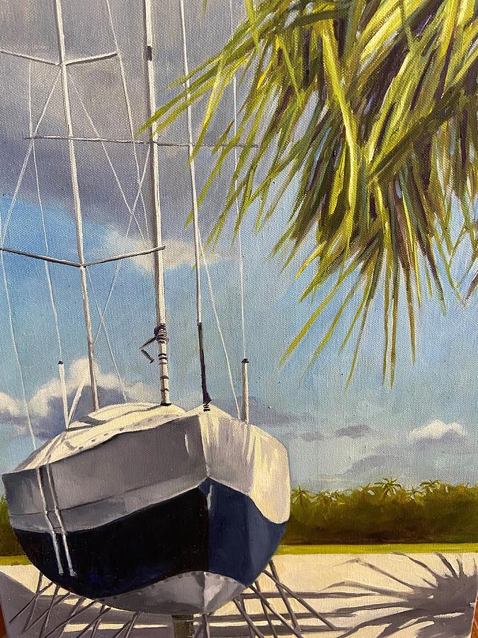 Boat 2 Painting by Chris Gholson