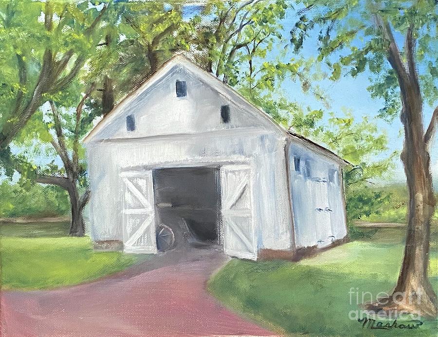 Boat Barn  Painting by Sheila Mashaw