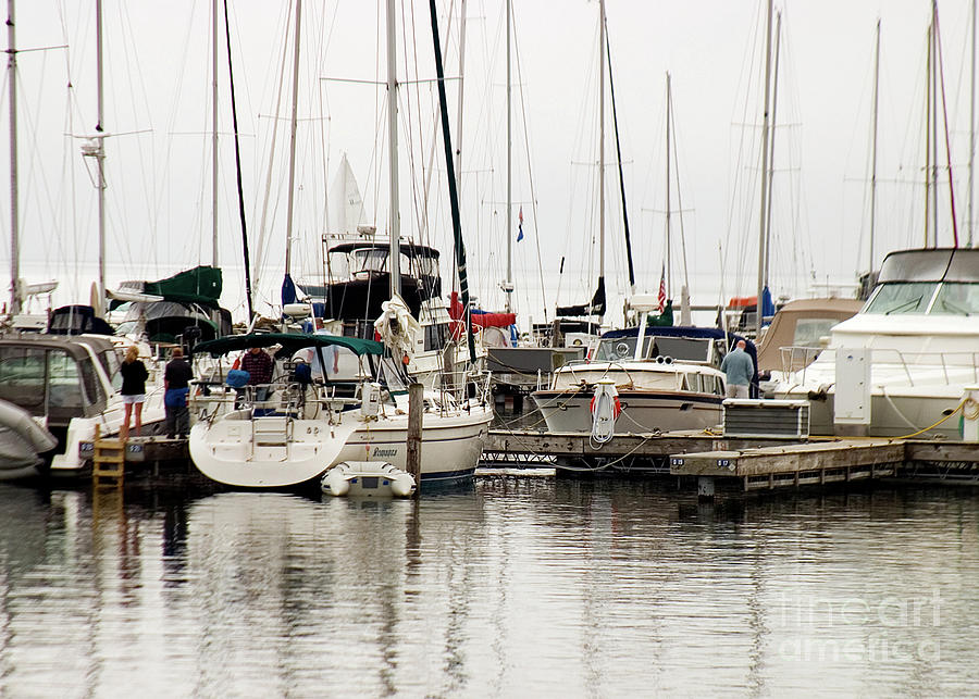 Tallys Boat Dock Photograph by Mark Triplett