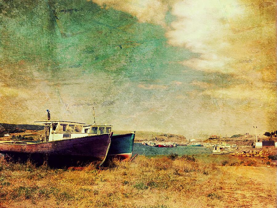 Boat Dreams on a Hill Photograph by Tracy Munson