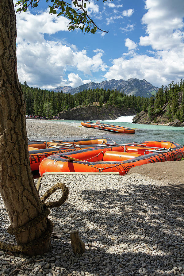 Boat Float on the Bow River 3 Photograph by Cindy Robinson