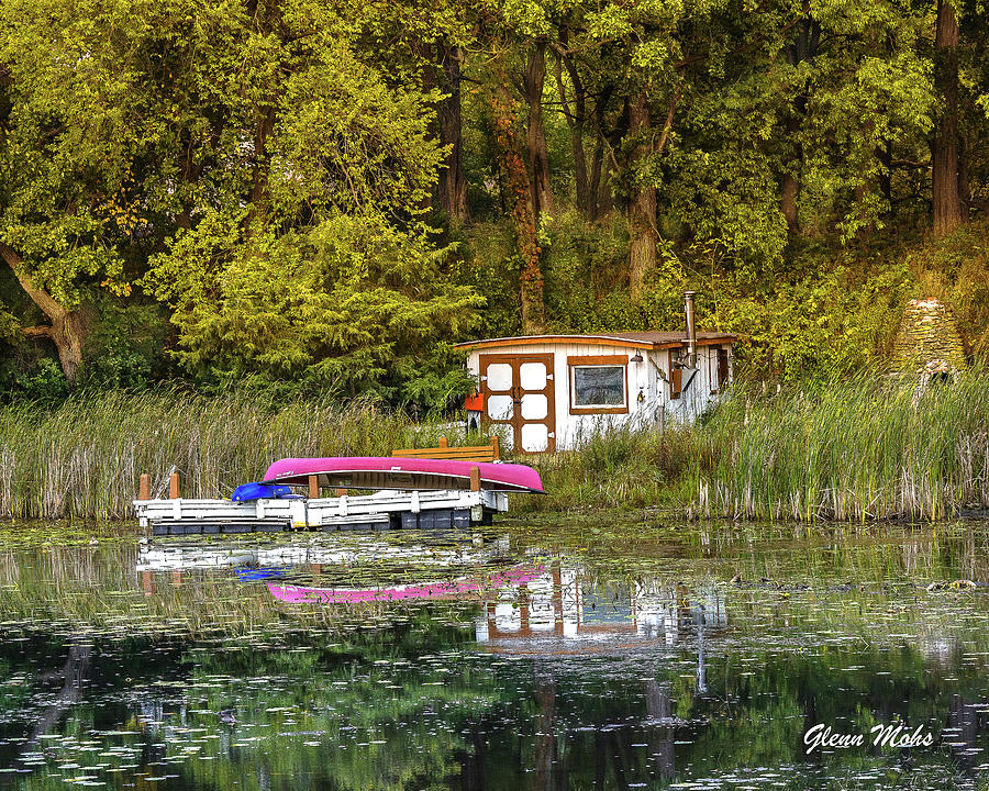 Boat House Photograph - Boat House by GLENN Mohs
