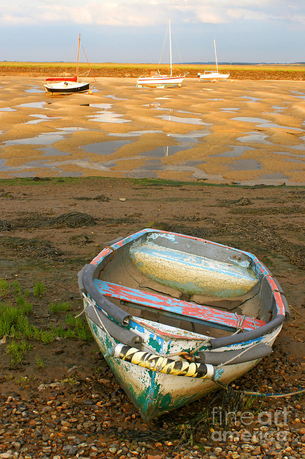 Boat Photograph - Boat Of Many Colours by David Birchall