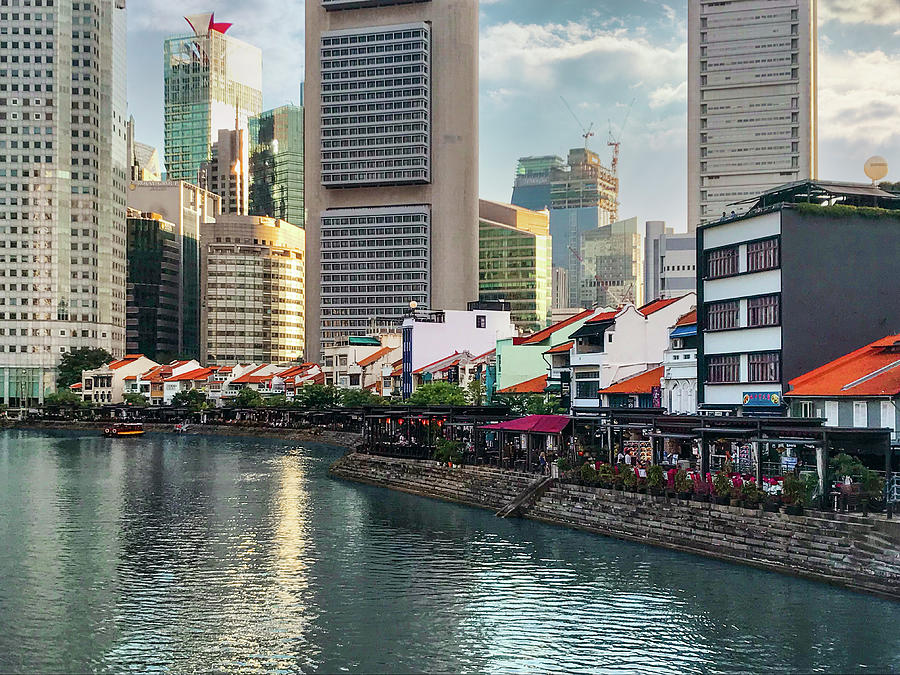 Boat Quay Singapore Photograph by Christine Ley