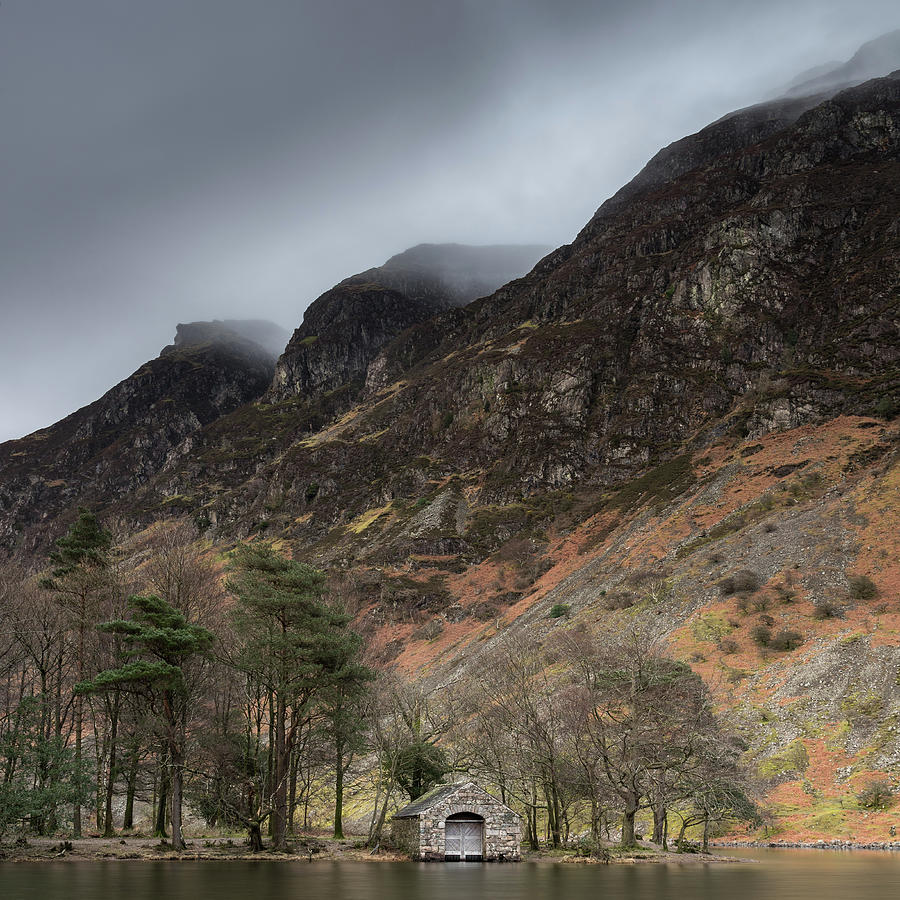 Boathouse Wastwater, The Lake District, England, UK Photograph by Sarah Howard