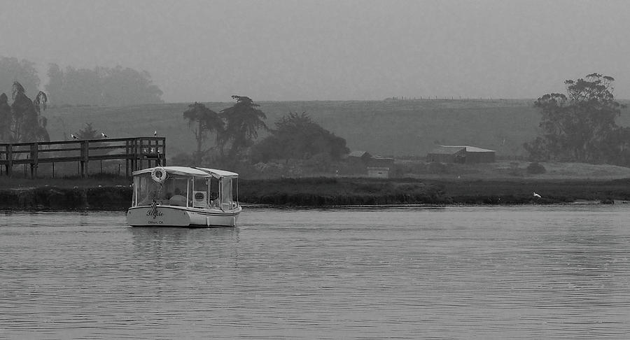 Boating On The Elkhorn Slough Photograph