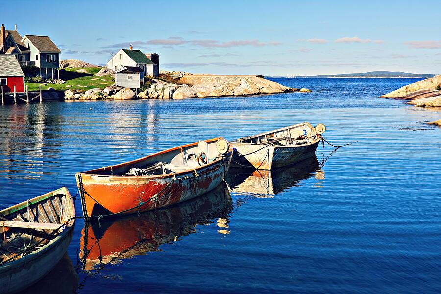 Boats and water Photograph by Tatiana Travelways