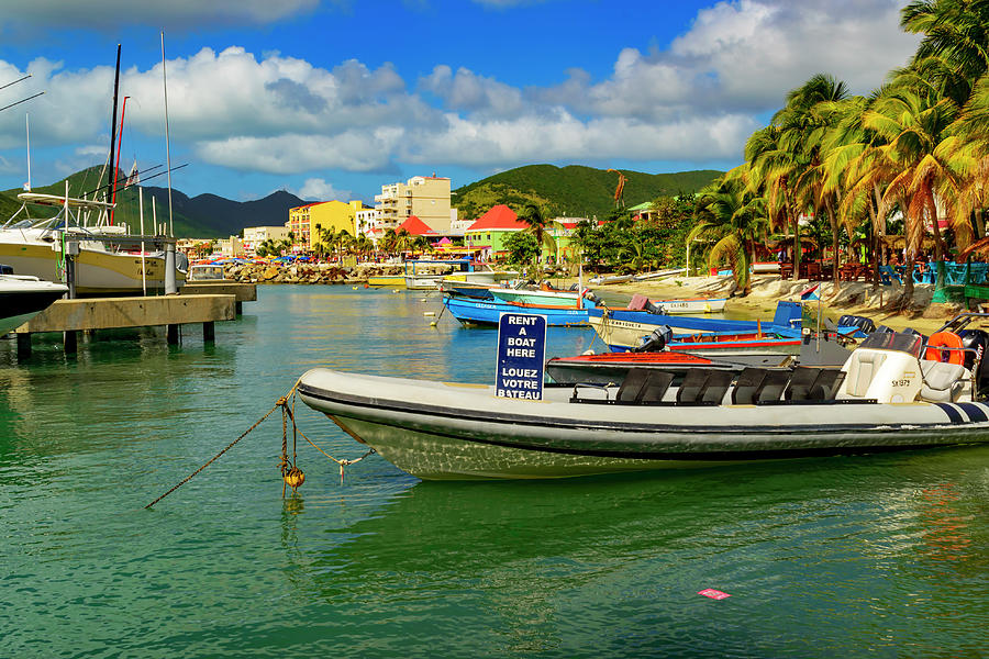 Boats in Saint Maarten #1 Photograph by AE Jones