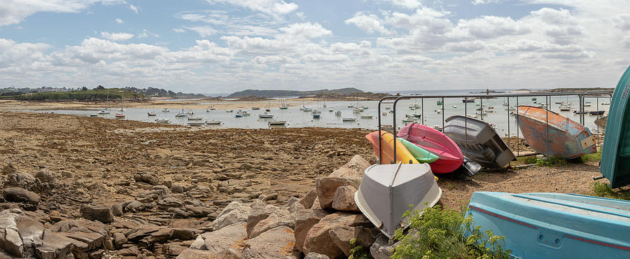 Boats in the bay Photograph by Avenue Des Images Boats in the bay Photograph by Avenue Des Images