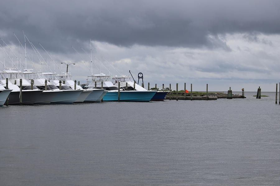 Boat Photograph - Boats Of Oregon Inlet 2020aa by Cathy Lindsey