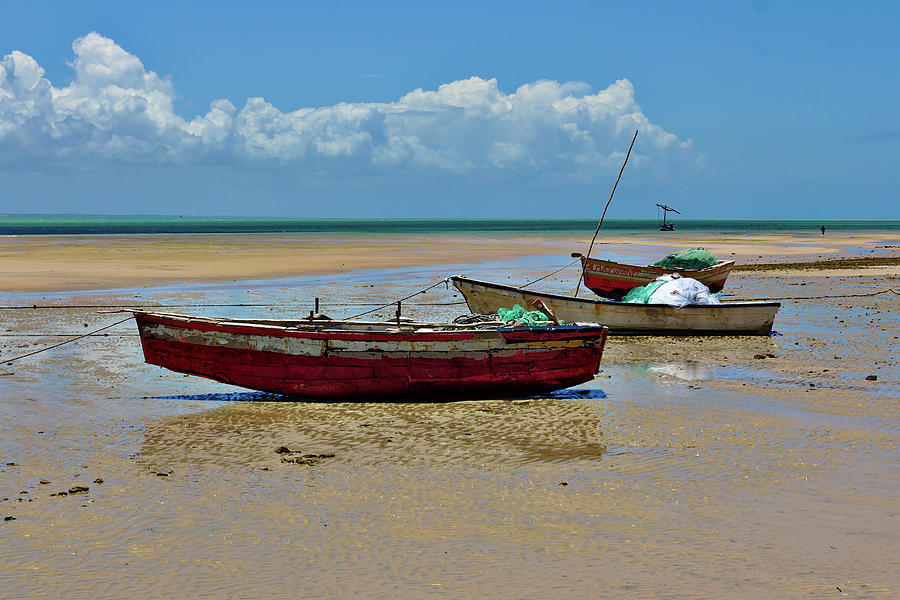 Boats on a Beach Waiting for the Tide Photograph by Jeremy Hayden Boats on a Beach Waiting for the Tide Photograph by Jeremy Hayden