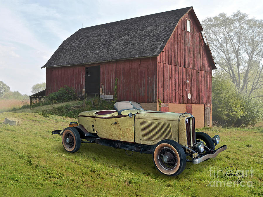 Boattail Barn Find Photograph by Ron Long