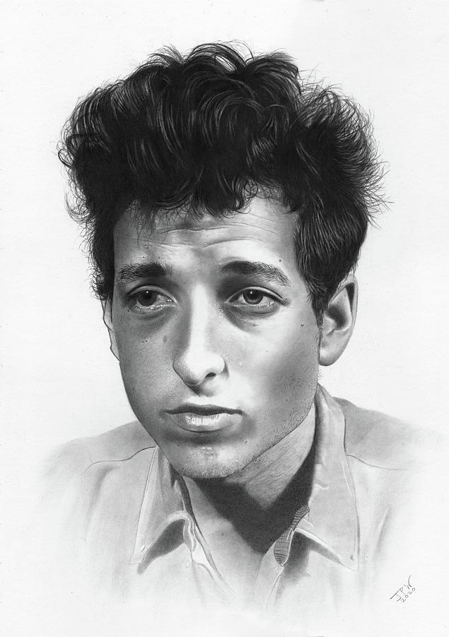 Bob Dylan Drawing by JPW Artist Pixels