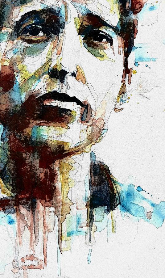Bob Dylan - L A Series  Mixed Media by Paul Lovering