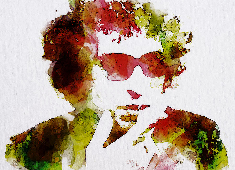 Bob Dylan Meet Me in the Morning Mixed Media by Brian Reaves