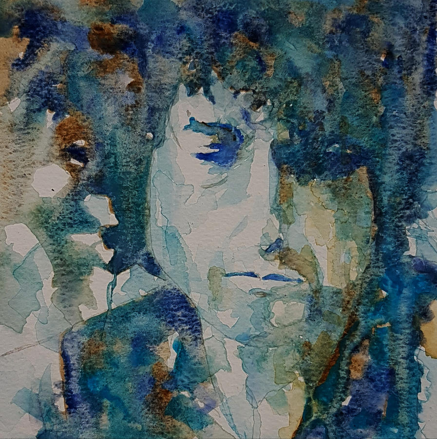 Bob Dylan - Watercolour Painting by Paul Lovering