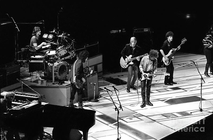 Bob Dylan with Tom Petty Photograph by Concert Photos - Fine Art America