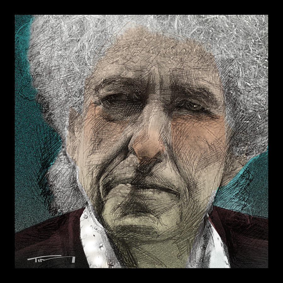 Bob Dylan Painting - Bob Dylans 80th by Tim Nyberg