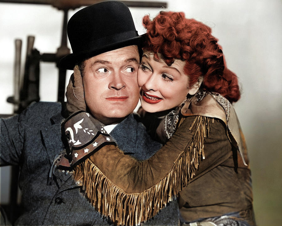 Bob Hope and Lucille Ball Photograph by Movie World Posters