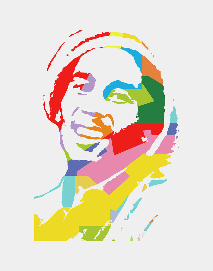 Bob Marley Digital Art - Bob Marley 2 POP ART by Ahmad Nusyirwan