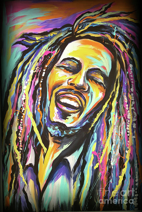 Bob Marley Painting - Bob Marley by Amy Belonio