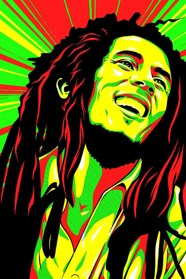 Bob Marley Drawing, Drawing/illustration for sale by leffertmatthew -  Foundmyself