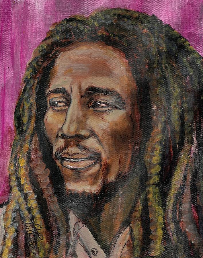 Bob Marley---Beautiful Man Painting by VLee Watson