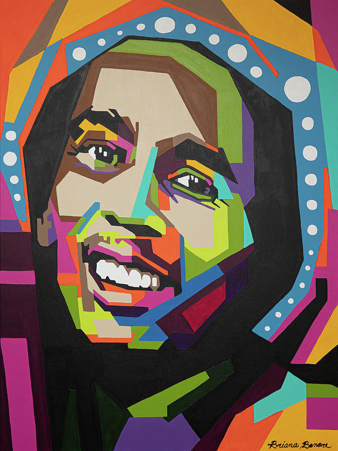 Bob Marley Painting by Briana Benore | Fine Art America