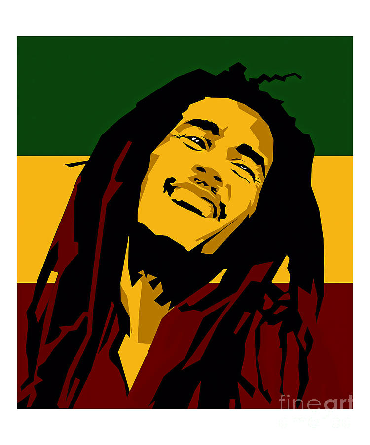 Bob Marley Jamaica Singer Digital Art by Judith Garrett - Fine Art America