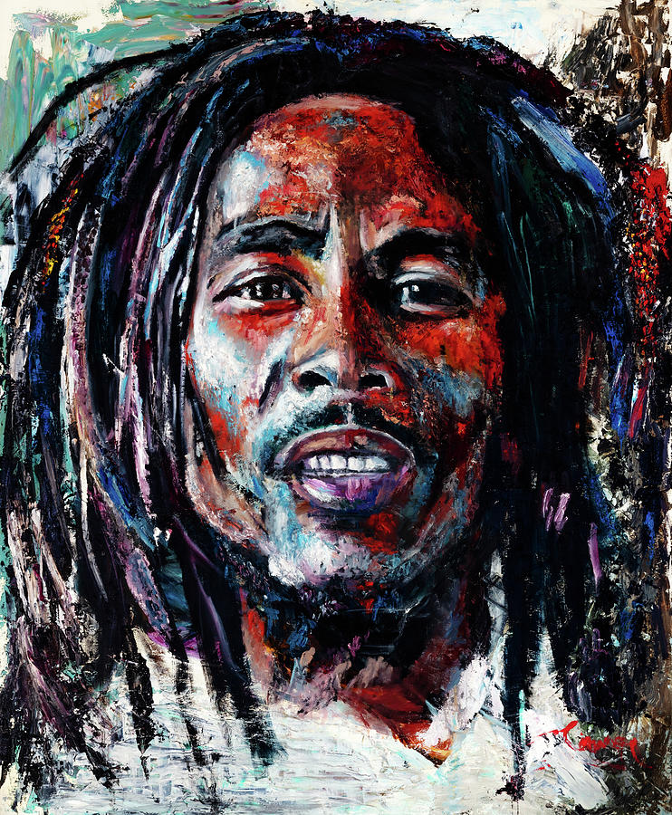 Bob Marley Painting by Mark Courage - Fine Art America